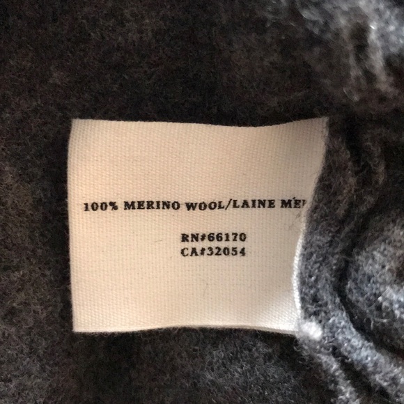 Anthropologie gray wool dress - Picture 5 of 5